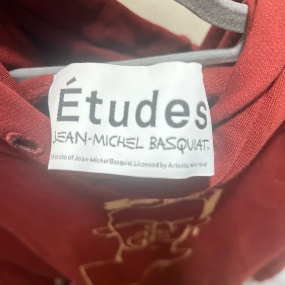 ÉTUDES STUDIORED JEAN-MICHEL BASQUIAT EDITION KLEIN CASSIUS CLAY HOODIE